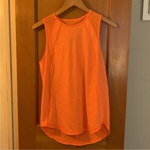 Lululemon Orange Sleeveless Top